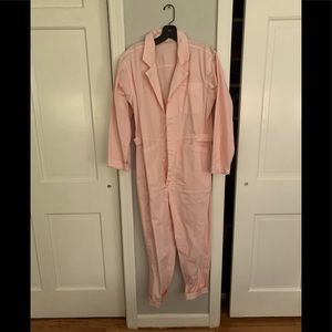 Alex Mill pale pink jump suit size small
